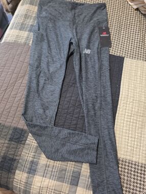 New Balance Dark Heather Gray Active Leggings